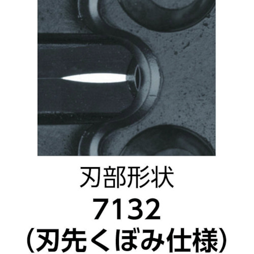 200mm ミニクリッパー 強力型/スプリング付【7132-200SB】