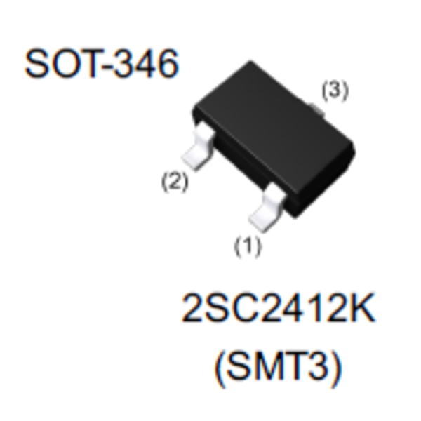 小信号増幅用トランジスタ【2SC2412KT146R】