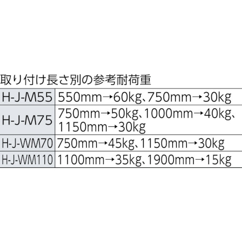 超強力伸縮メッシュ棚 H-J-M55 ホワイト【H-J-M55】