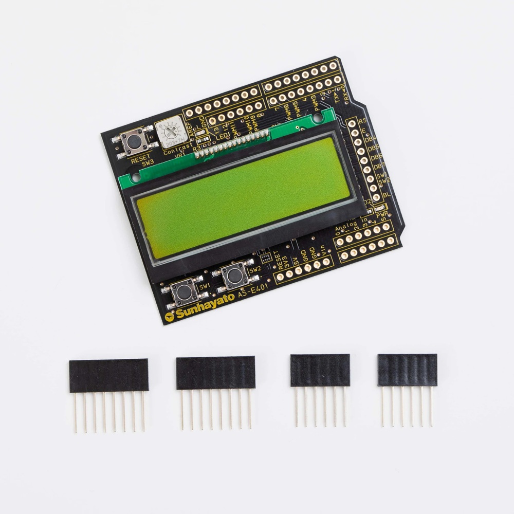 LCDシールド Arduino用【AS-E401】