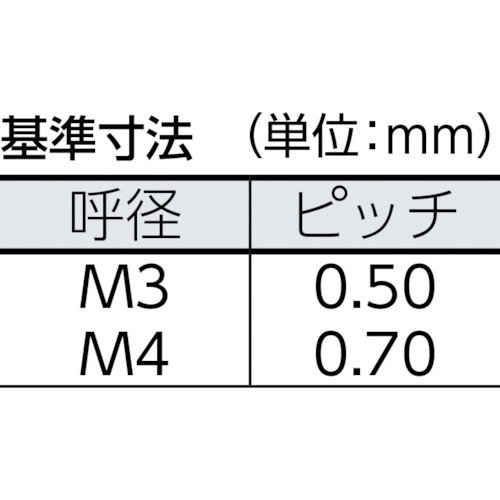 化粧ビス NO.1 白 M3X8 35個入【B46-0308】