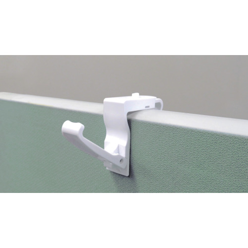 収納式パーティションフック厚【OHS-22P-WT】