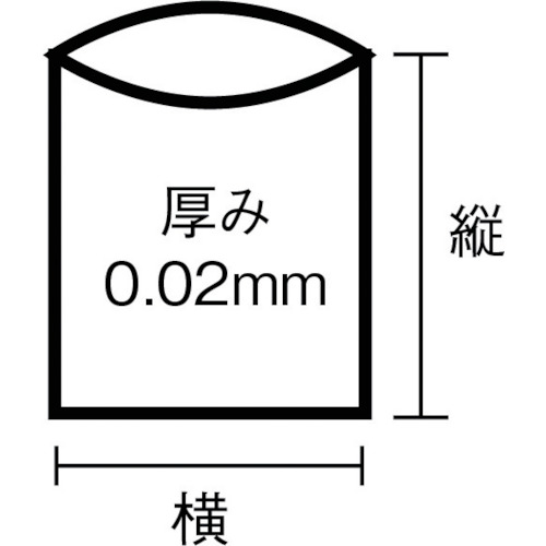 VX49パワーポリ袋45L半透明 10枚【VX49-HCL】