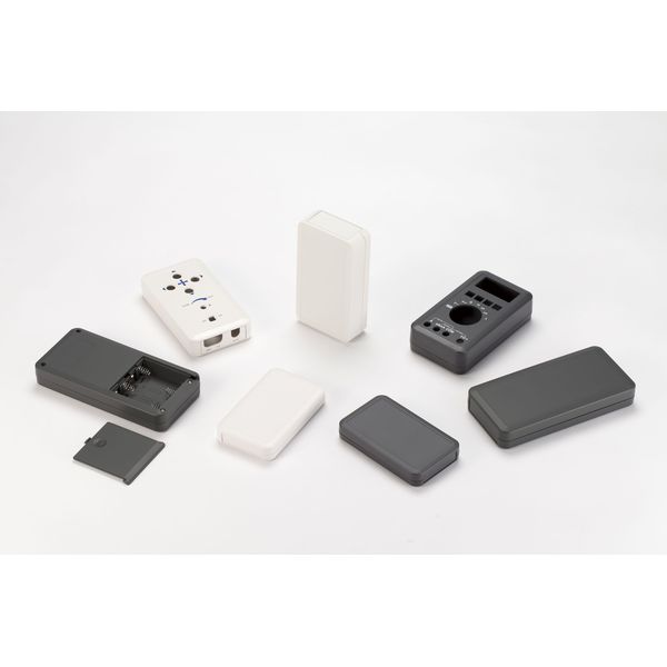 LC型ハンドタイププラスチックケース(電池構造:単3×4本/オフホワイト:パネル)【LC165H-M4-W】