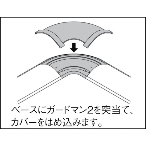 ガードマン2 マガリ3号 グレー【GAM31】