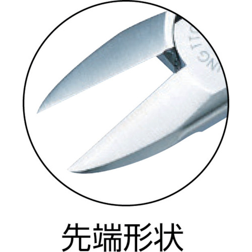 KingTTC 専用工具 ラウンドタイプ スリムニッパー バネ付【SNP-165R】