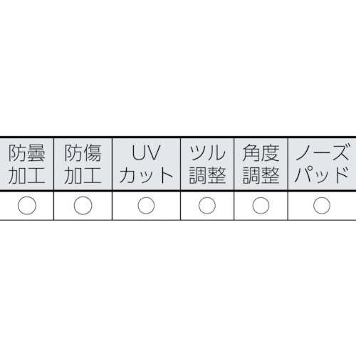 一眼型保護メガネ(オーバーグラスタイプ)【SN-770】