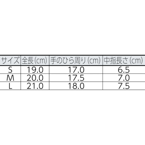 両面粒加工手袋 ドットライナー L(薄手タイプ)【290L】