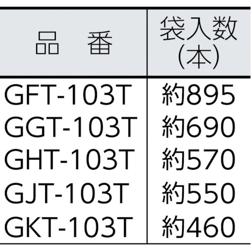 たばね #14×3アメ【GFT-103T】
