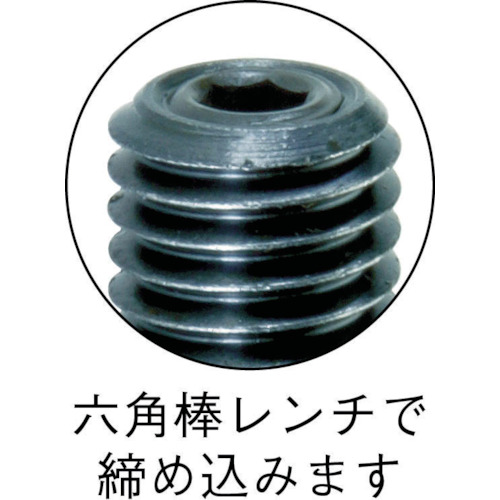 スプリングプランジャー M10 スチールピン【T10PN】