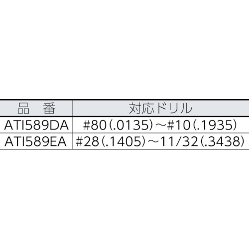 フランジロック式ドリルブッシング【ATI589DA】