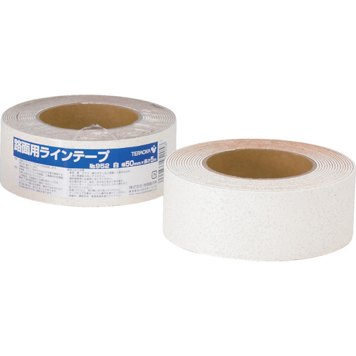 路面用ラインテープ NO.952 50mm×5m 白【952 W-50X5】