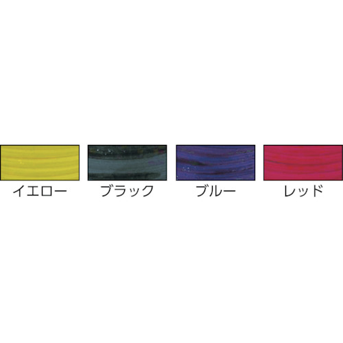 ゴム タイトゴムロープボビン巻 6φ×50m ブラック【RT-31】