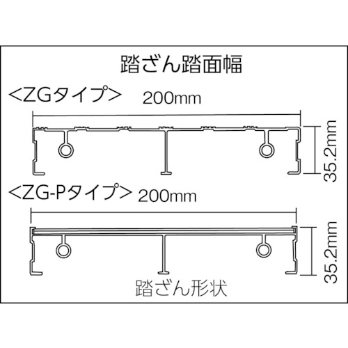 作業台 ZG型 1段 幅50cm高さ25cm【ZG-1525】
