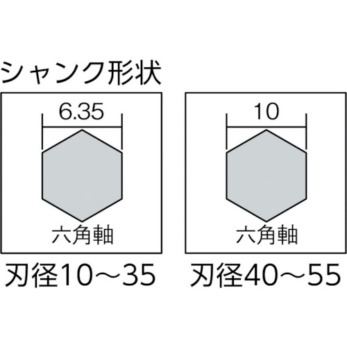 六角軸 座ぐりドリル【26388】