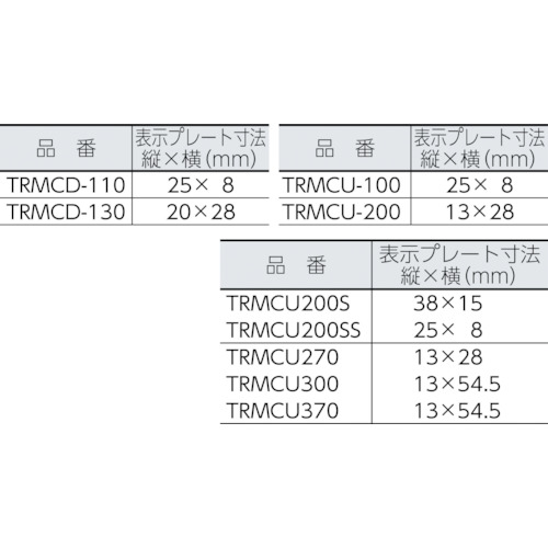マーキングタイ 長さ200mm (100本入)【TRMCU200S】