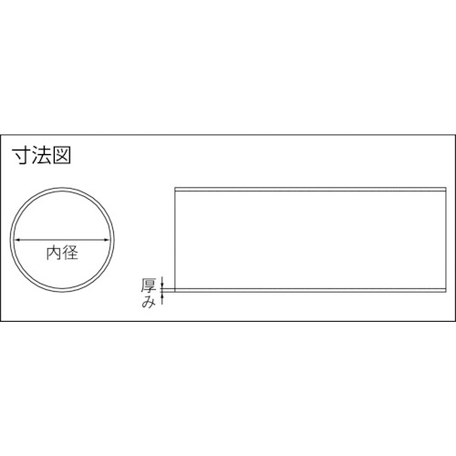 熱収縮チューブ 収縮率2:1 赤 (1個入)【TRP3.5-1.5-2MR】