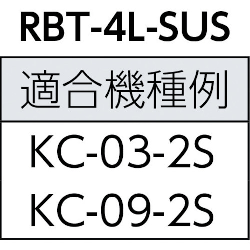 ゴム付ステンレスボルト M4X32【RBT-4L-SUS】