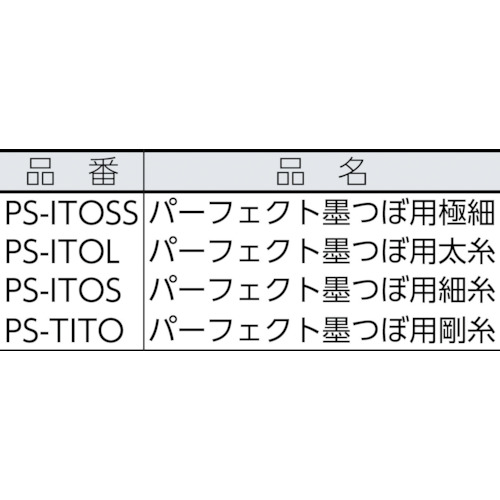 パーフェクト墨つぼ用太糸【PS-ITOL】
