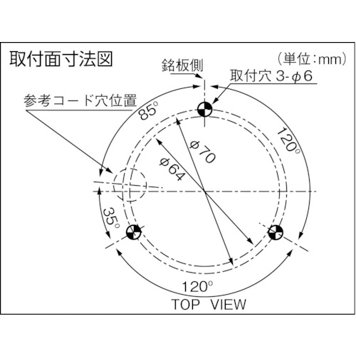 ニコトーチ120 VL12R型 LED回転灯 120パイ 赤【VL12R-100NR】