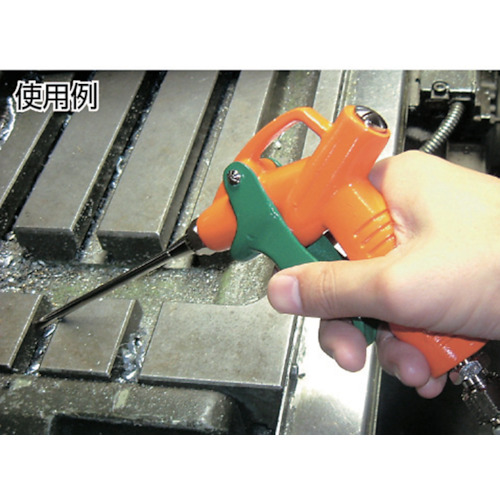 樹脂製エアダスター ノズル125mm ブラック色【TD-100-1-BK】