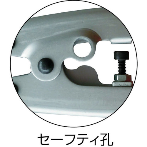 ミニニッパー 鉄製ハンドルタイプ ニッパー刃 セーフティ孔付【GWN-200-A】