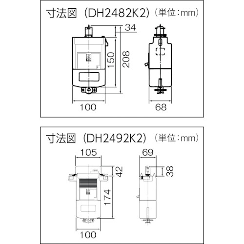 ブレーカ付ターミナルプラグ 3P30A【DH2483K2】