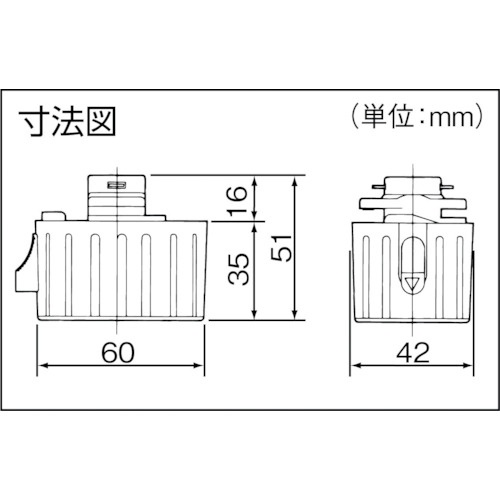 抜止めコンセントプラグ 2P15A E付【DH2477】