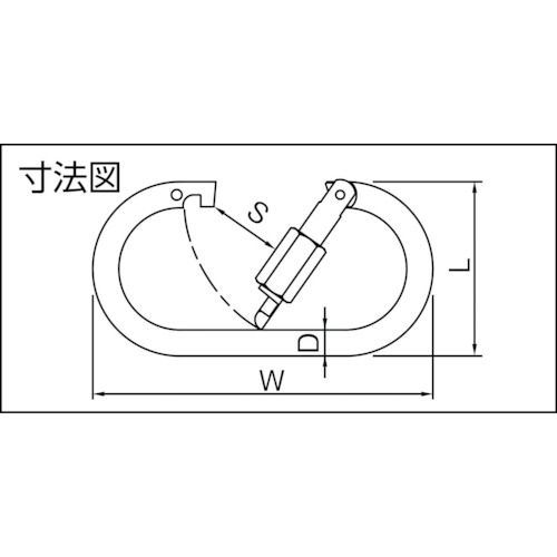 カラビナ スーパー12L【KL12H】