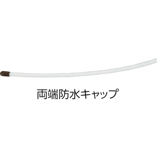 メジャーロープ 両端防水キャップ 6mmX200M【36-6605】