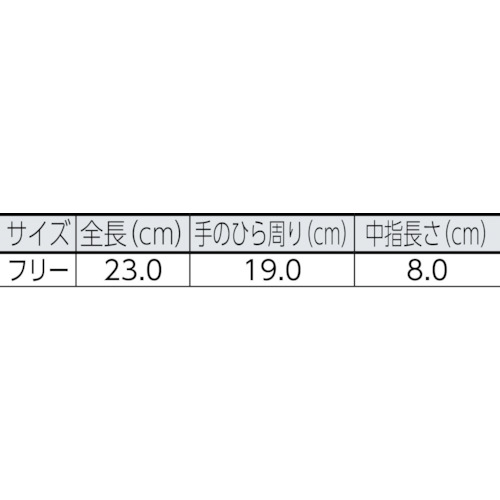 特紡軍手 No.8 (2.5本編・700g) 12双入【TOKUBOU-NO8】