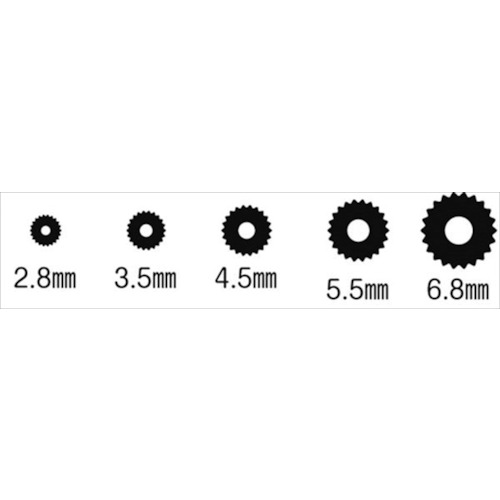 網押えゴム小巻 太さ5.5mm×100m ブロンズ/ブラック【210591】