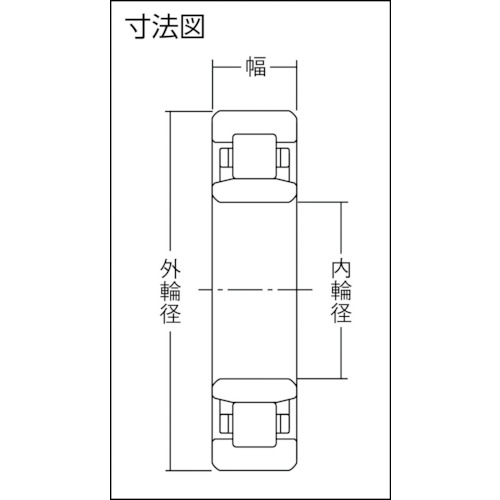 円筒ころ軸受 NJ2213ET2X NTN製｜電子部品・半導体通販のマルツ