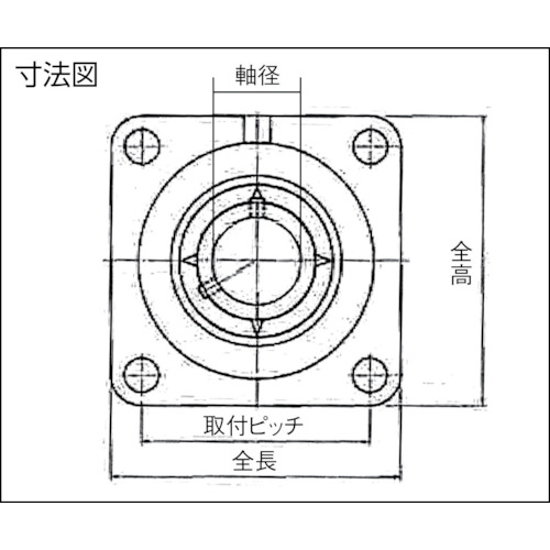 G ベアリングユニット【UCFS308D1】