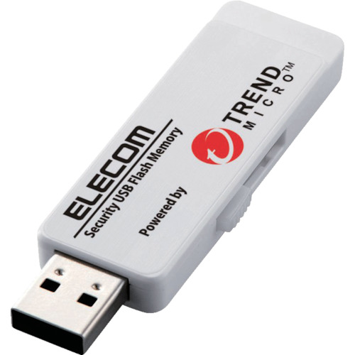 セキュリティ機能付USBメモリー 2GB 1年ライセンス【MF-PUVT302GA1】