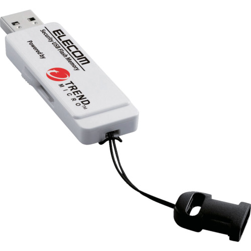 セキュリティ機能付USBメモリー 2GB 1年ライセンス【MF-PUVT302GA1】