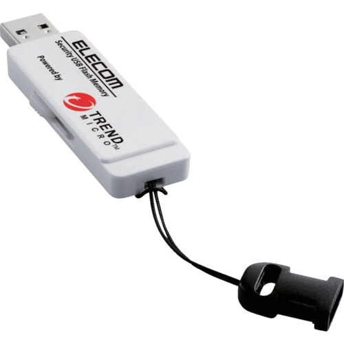 セキュリティ機能付USBメモリー 4GB 1年ライセンス【MF-PUVT304GA1】
