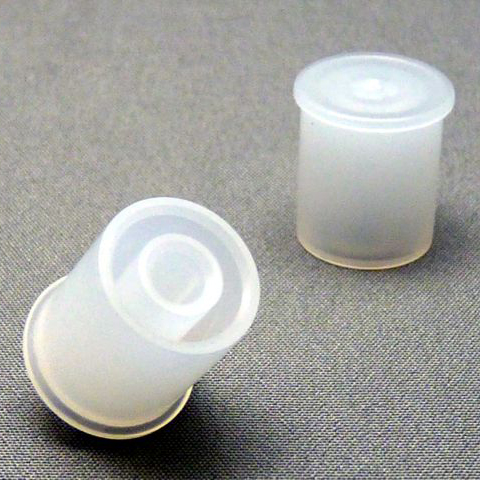 コネクター保護キャップ RCAタイプ ピンプラグケーブル側 半透明 コネクター保護キャップ RCAタイプ ピンプラグケーブル側 半透明
