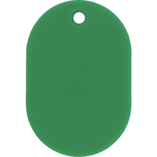 小判札(無地札) 緑 45×30mm スチロール樹脂【200012】