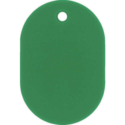 小判札(無地札) 緑 60×40mm スチロール樹脂【200022】