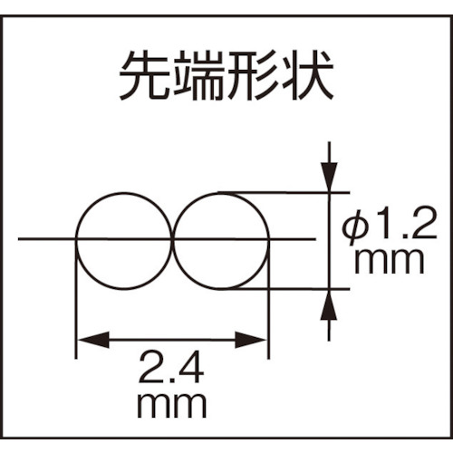 ラウンドノーズプライヤー(バネ付) 115mm【SM-08】