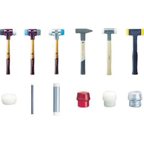 ハンマーセット(クラフト向け)ケース付【3000.995】