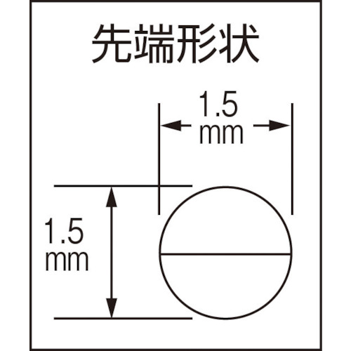 ピンセットカッター 2com.ハンドル 150【HEC-D55】