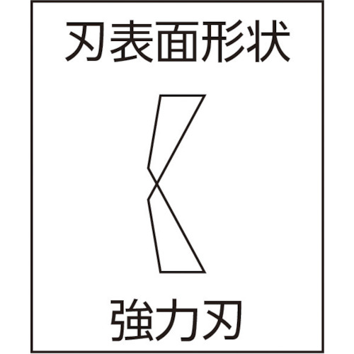 強力ニッパー 175【N-217】