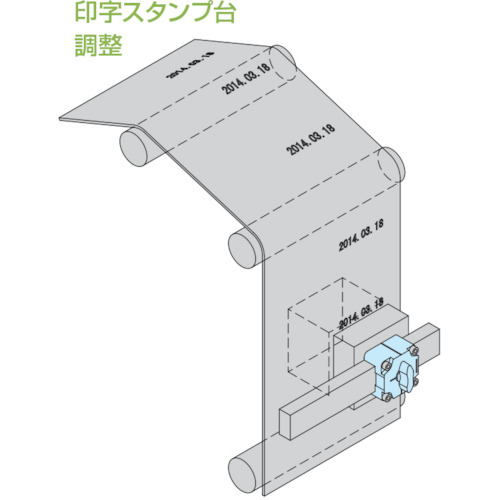角鋼スライドロック(金属ノブ)【QCSQ2512-S】