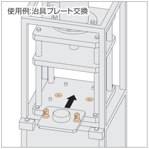 サムターンクランパー(自在アプローチ)【QCTHA0834-14】