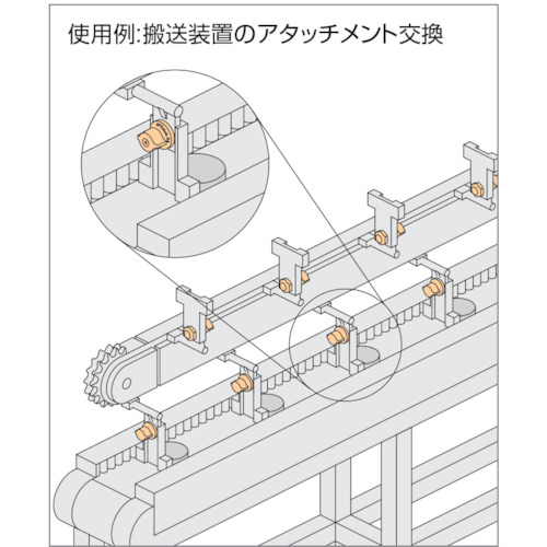 クサビロッククランパー【QCWE1034-14】