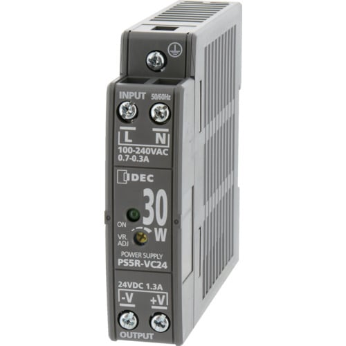 PS5R-V形スイッチングパワーサプライ(薄形DINレール取付電源)【PS5R-VE24】