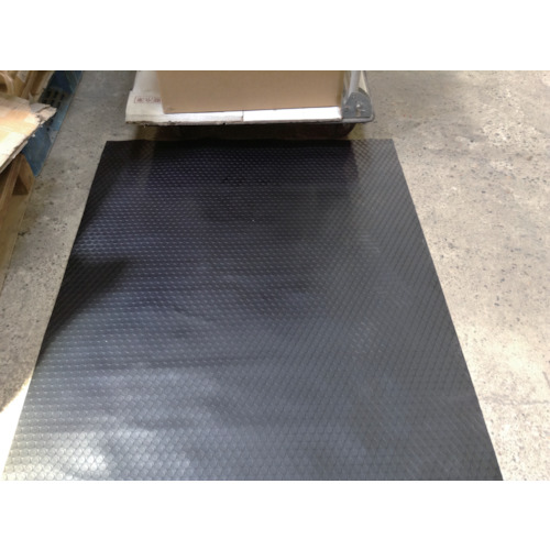 塩ビ養生マット コイン グレー 1.3mm厚×920mm×20m巻【003025】