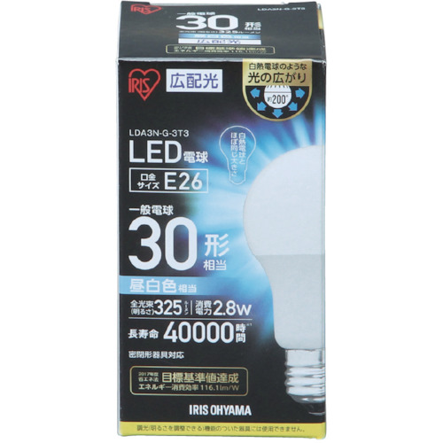 LED電球 広配光 昼白色40形相当(485lm)【LDA5N-G-4T3】